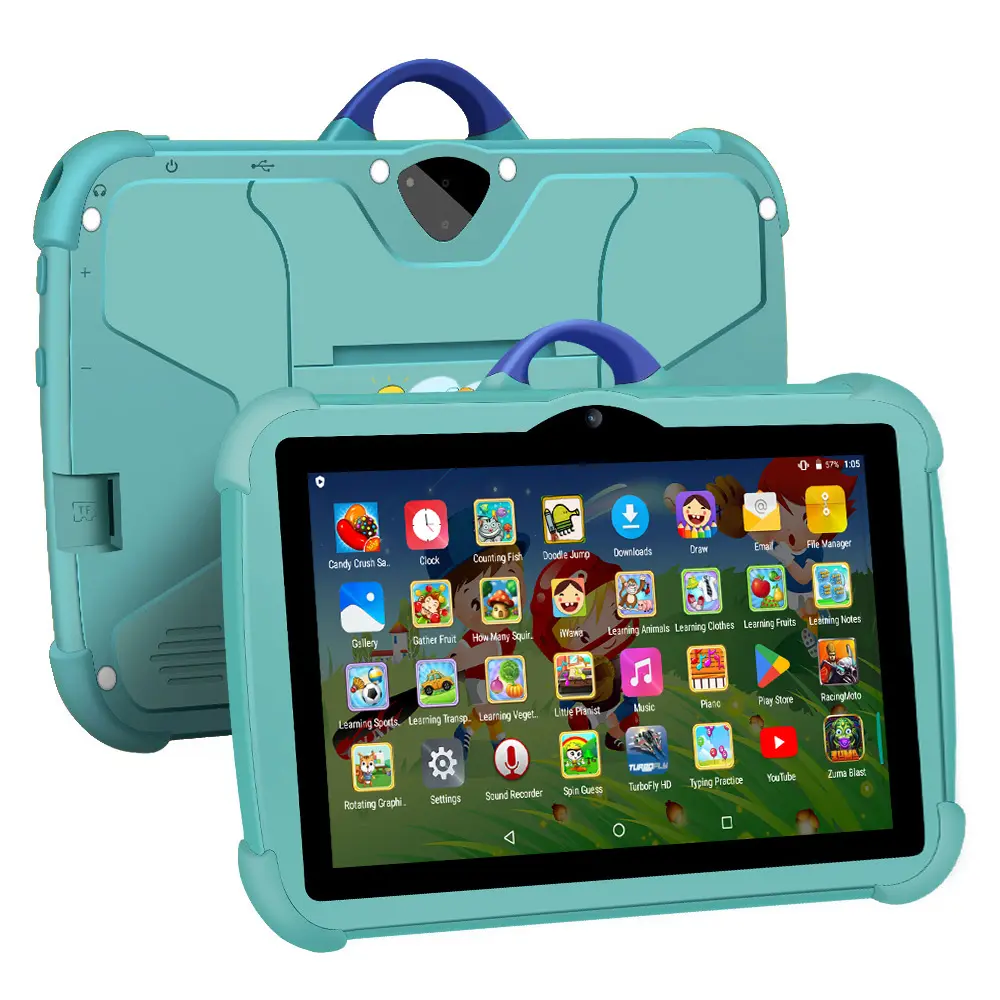 7 Inch Learning Education Kids Tablets Quad Core 4GB RAM 64GB ROM Cheap Simple Children's Favorite Tablet Pc