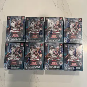 Break #303- (8) 2025 Chrome Football Blaster Boxes