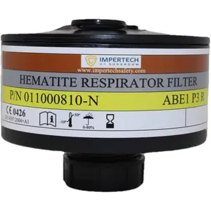 NBC Gas Mask Filter, NATO Specifications, 40mm Gas Mask Compatible, CE Approved