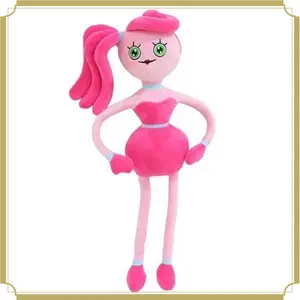 Poppy Playtime Mommy Long Legs Plush Toy, Pink Long Limbs Girl Stuffed Doll, Soft Horror Game Character Plushie, Collectible Gift for Kids Game Fans Home Decor