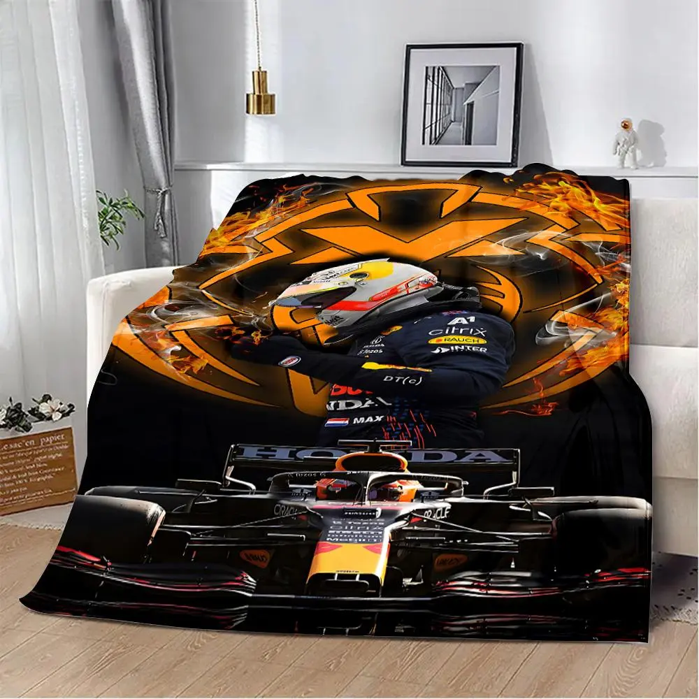 Printed Blanket Picnic Blanket F1 33 Max V-Verstappens Warm Blanket Soft and Skin-friendly Home Travel Birthday Gift