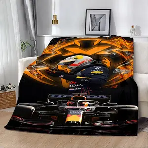 Printed Blanket Picnic Blanket F1 33 Max V-Verstappens Warm Blanket Soft and Skin-friendly Home Travel Birthday Gift