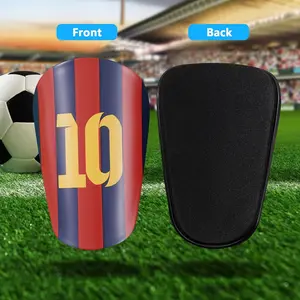 Mini Football Shin Guards for Adults, Thickened Training Ankle Support, Number Insert Board, XS/s/m Codes Available, Sports Equipment
