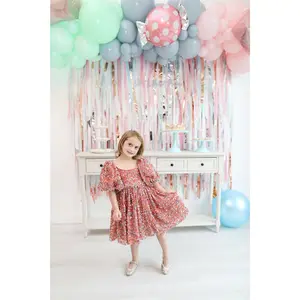 Gumdrops and Glitter Fringe Backdrop