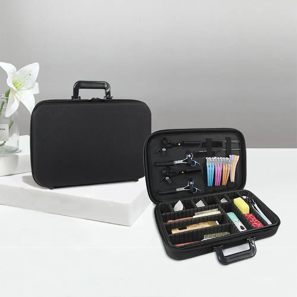Hair Styling Organizer Bag, Makeup Organizer Pouch, Cosmetic Pouch, Beauty Salon Essential Storage Solution, Durable Hair Accessory Container, Perfect Gift for Hairstylists & Makeup Artists