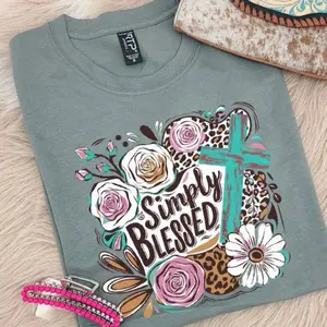 Simply Blessed Willow & Rose Tee