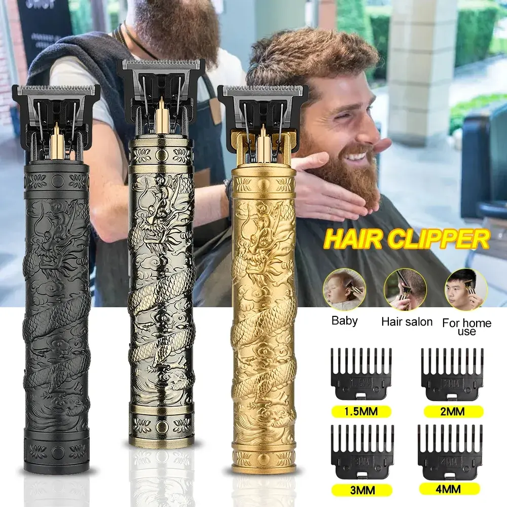Hair Trimmer for Men Razor Shaver for Men Rechargeable Razor for Haircut Original Hair Clipper Razor Vintage Clipper electric wireless trim ner