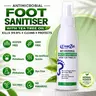 ClearZal Foot Deodorizing Spray with Tea Tree Oil & Aloe Vera, Foot Freshener for Shoes, Socks and Feet, Helps Control Foot Odor, Refreshing Daily Foot Care Spray,Foot Sanitizer Spray  4 oz