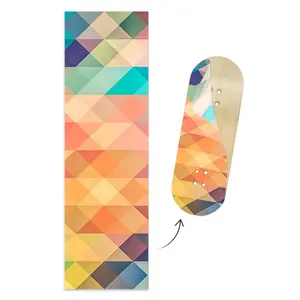 Limited Edition "Geometric Mayhem" Deck Graphic Wrap - 35mm x 110mm