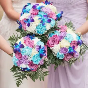 Wedding Bouquet’s Flowers Colorful
