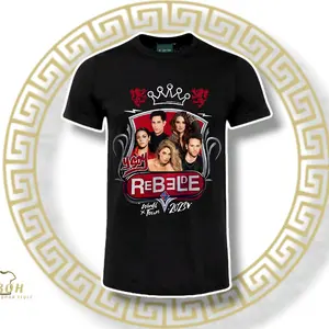 Trendy Threats RBD Tour 100% cotton Graphic Tee, Ideal for casual occasions, Unisex, Our Graphic Tee is made with high quality cotton for maximum comfort and breathability. Snag your "RBD" Graphic Tee today and stand out from the crowd! Crew Neck