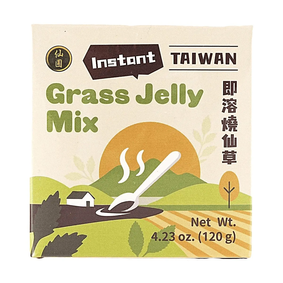 XIANPU Instant Grass Jelly Powder 120g - Authentic Taiwanese Dessert Mix