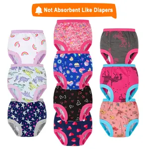 10 Pack Training Pants for Toddlers – Soft Cotton Potty Training Underwear for Boys & Girls