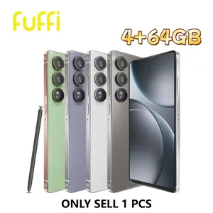 Fuffi Smart Phone, 6.8-Inch HD Screen, 4GB RAM+64GB ROM, 8+16mp Camera, Dual Sim 4g Network, Octa-Core Processor, Android 12, Stylus Included