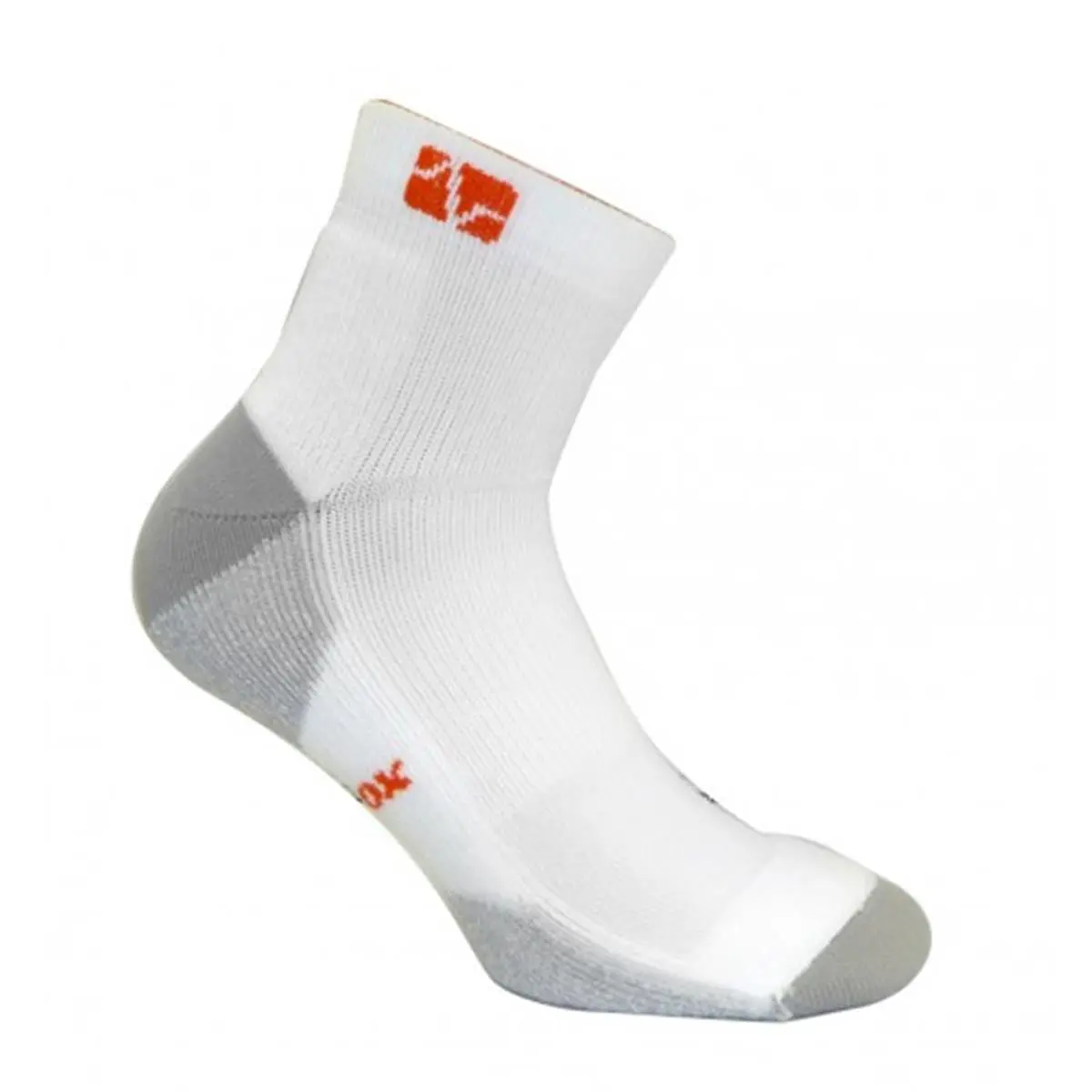 Vitalsox VT 0213T Tennis Extra Padding Drystat Compression Socks- White - Large