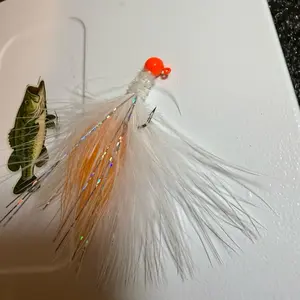Orange Creamsicle Crappie Fishing Jig