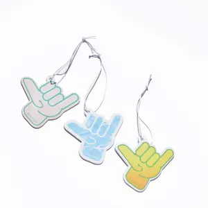 6 Pack Assorted - Shaka Fresh Air Freshener - Surf Wax Scent