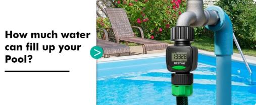 RESTMO Water Flow Meter, High Measure Accuracy, Measure Gallon/Liter Consumption and Flow Rate for Outdoor Garden Hose Watering, RV Water Tank Filling, Lawn Sprinkler and Nozzle Sprayer RESTMO Water Flow Meter, High Measure Accuracy, Measure Gallon/Liter Consumption and Flow Rate for Outdoor Garden Hose Watering, RV Water Tank Filling, Lawn Sprinkler and Nozzle Sprayer