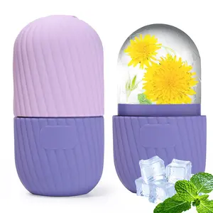 Ice Face Roller for Puffy Eyes & Face, Skin Cooling Tool, Reusable Silicone Ice Mold, Morning Depuff Must-Have, Cute Beauty Gift