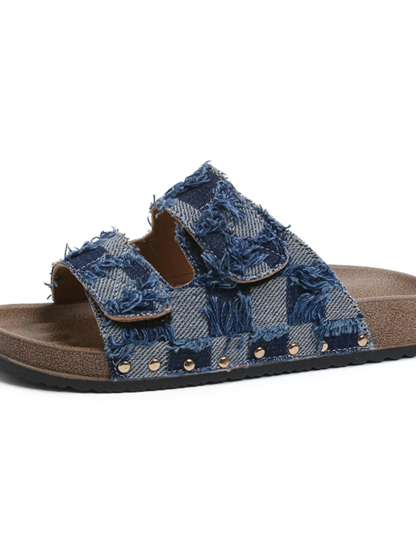 Women's Summer Sandals, Round Toe Design, Thick Sole, Faux Fur Material, European Style, New Arrival, Comfortable & Stylish Footwear