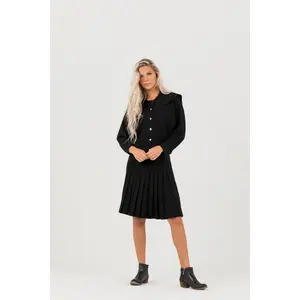 Charlotte Box Pleat Skirt