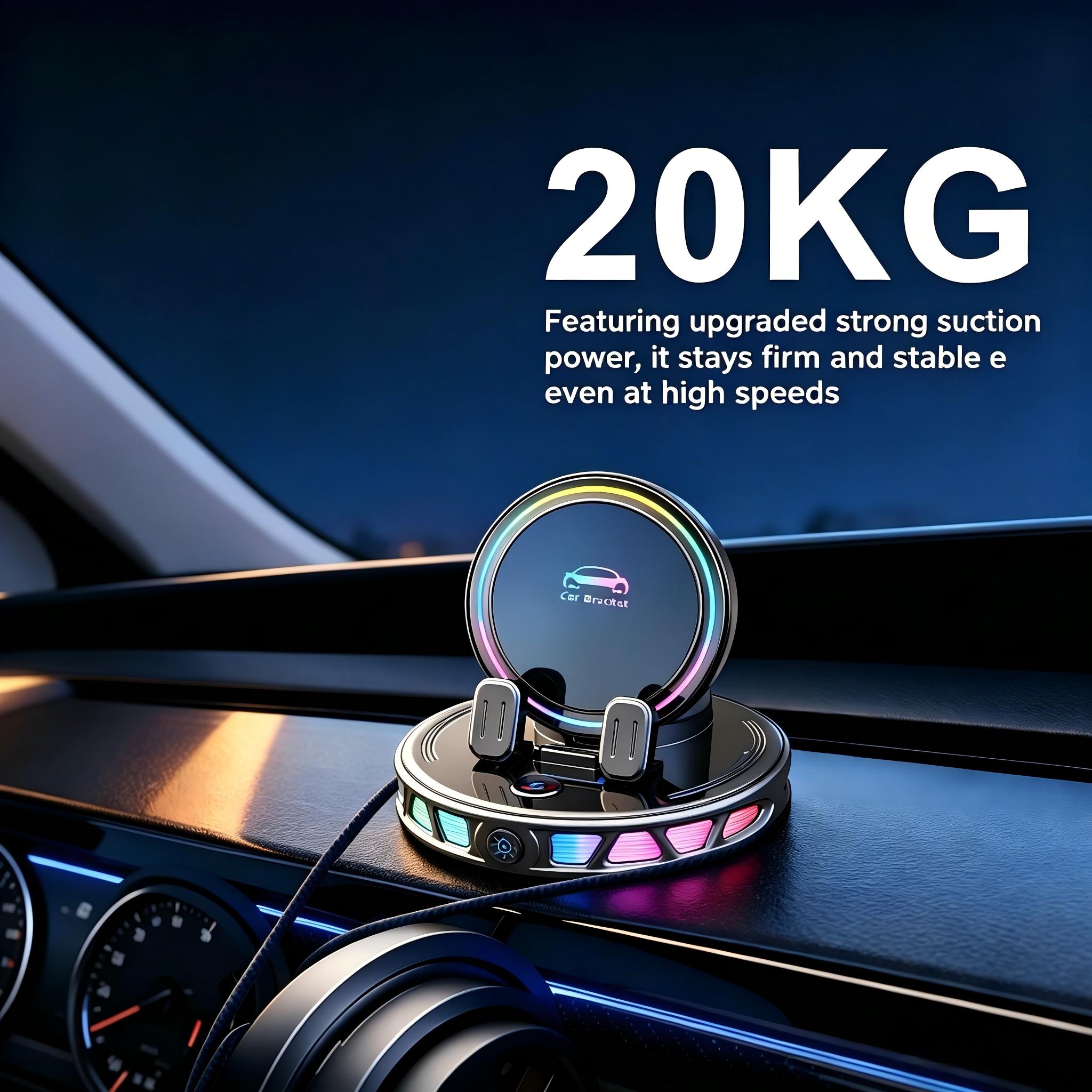 Stable dashboard phone mount