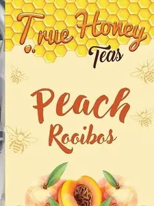 True Honey Tea Peach Rooibos 12-PK