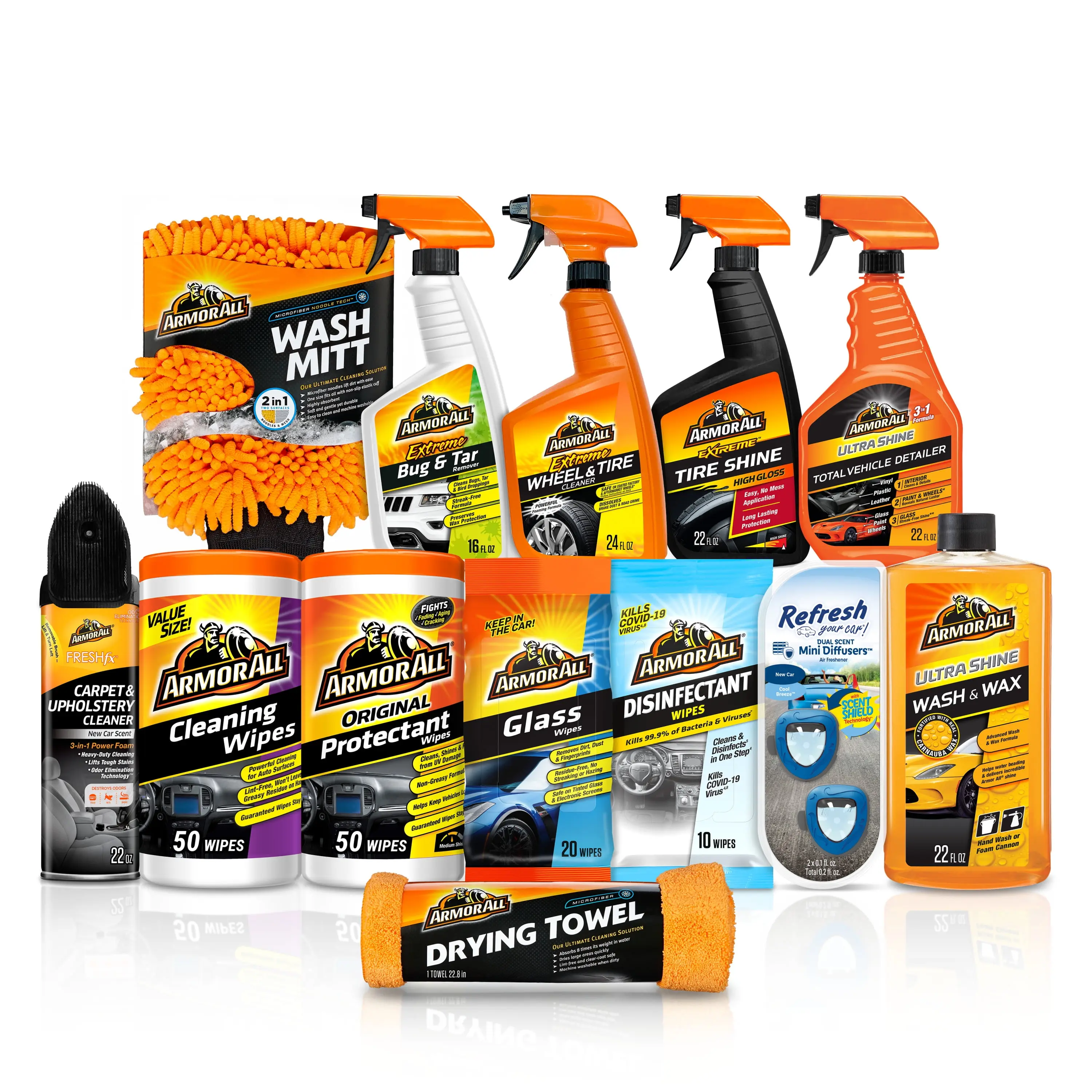 Armor All XL Car Care Cleaning and Wash Kit - 13 Piece Set Energizer Holdings Inc.