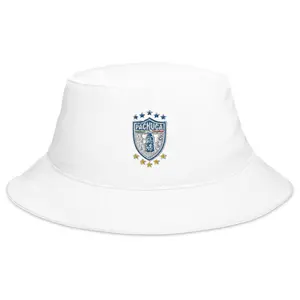 Pachuca FC  Bucket Hat, One Size, White