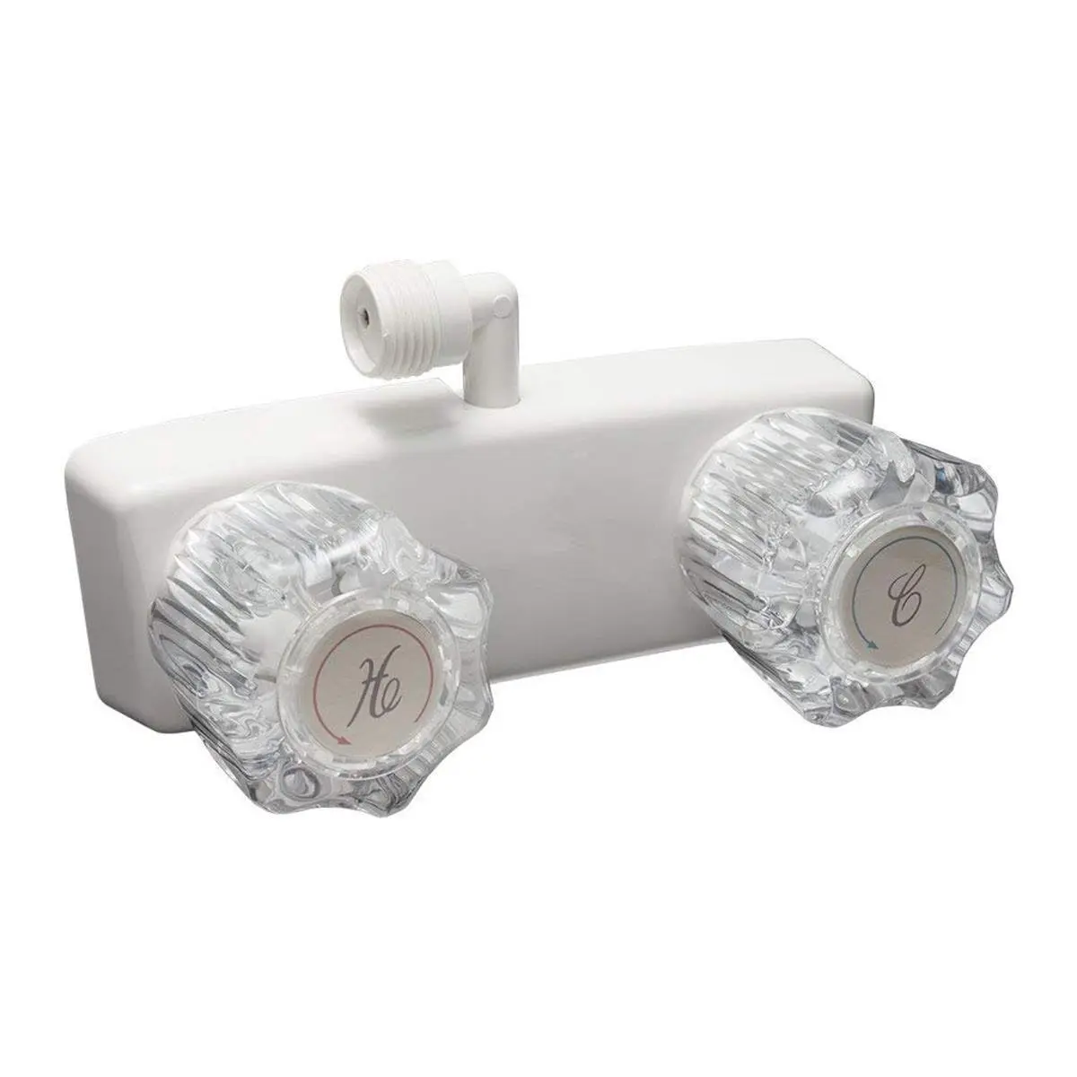 Dura Faucet DFTDF-SA100A1-WT RV Shower Faucet for Exterior Shower Box es, White