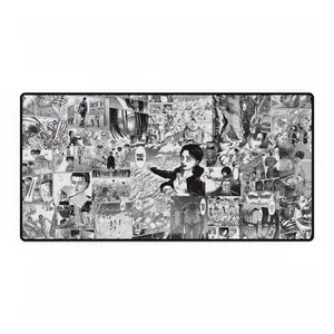 AOT Anime Manga Panel Desk Mats Extra Large Gaming Mouse Pad