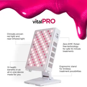 Vital Pro Red Light Therapy Device for Skin and Cellular Health - Effective 10-Minute Treatments