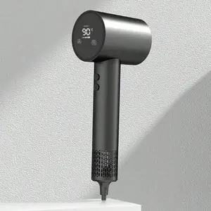 New Model Touch Screen Hair Dryer - High-Power, Silent, Fast-Drying, Strong Wind, Negative Ion, 3 Gear Settings, Barber Shop-Specific Smooth Styling, Family Gift (Beauty & Personal Care Appliance)