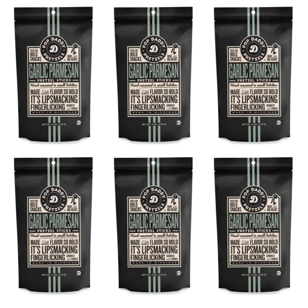 Garlic Parmesan - 6 Pack - 6oz bags