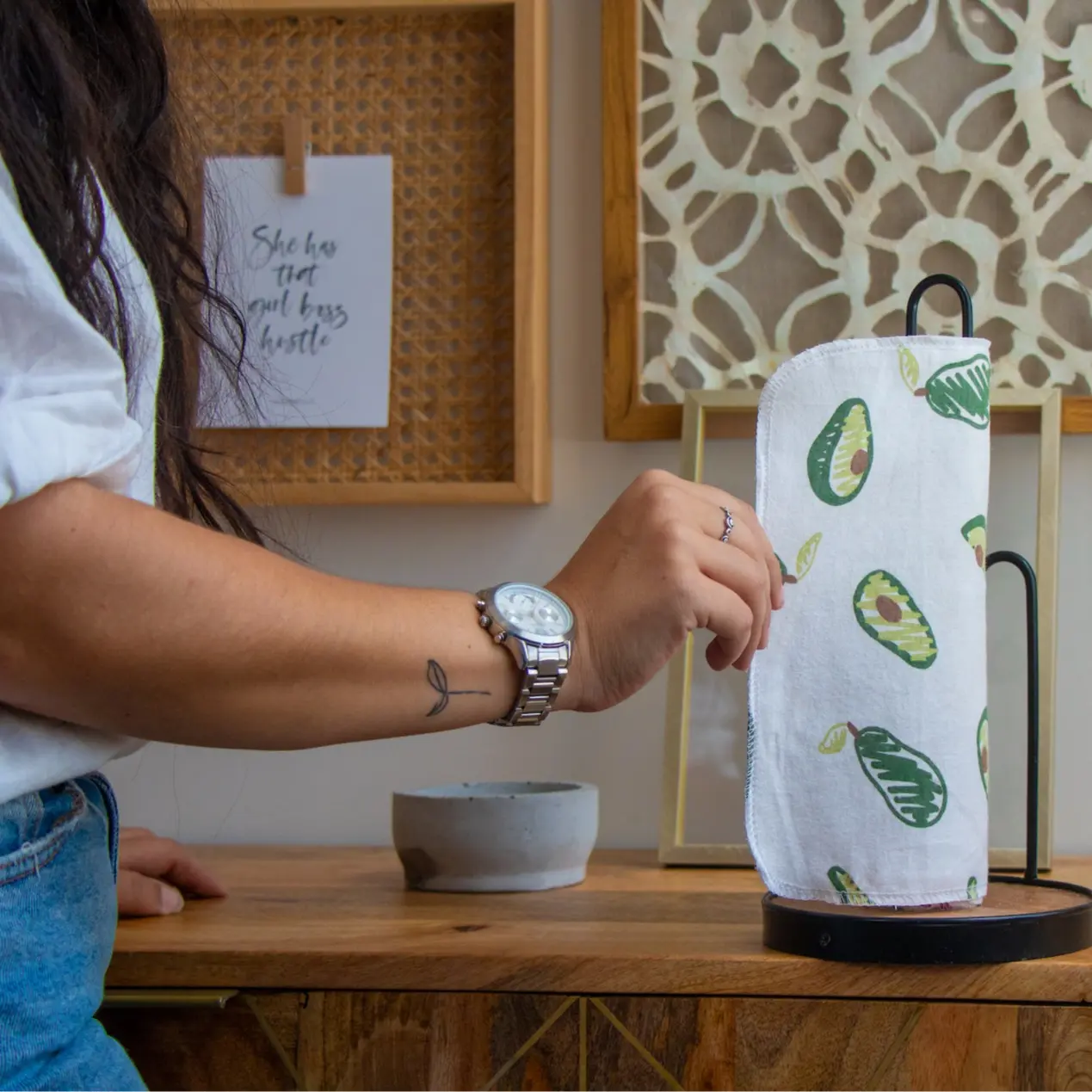 Eco Roll Reusable Paper Towel - 100% Organic Cotton