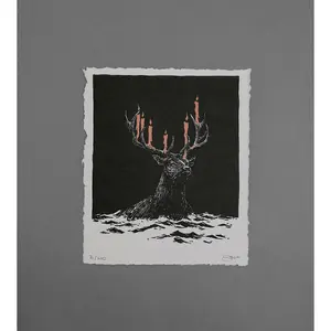 Deer's Past - High-Quality Print