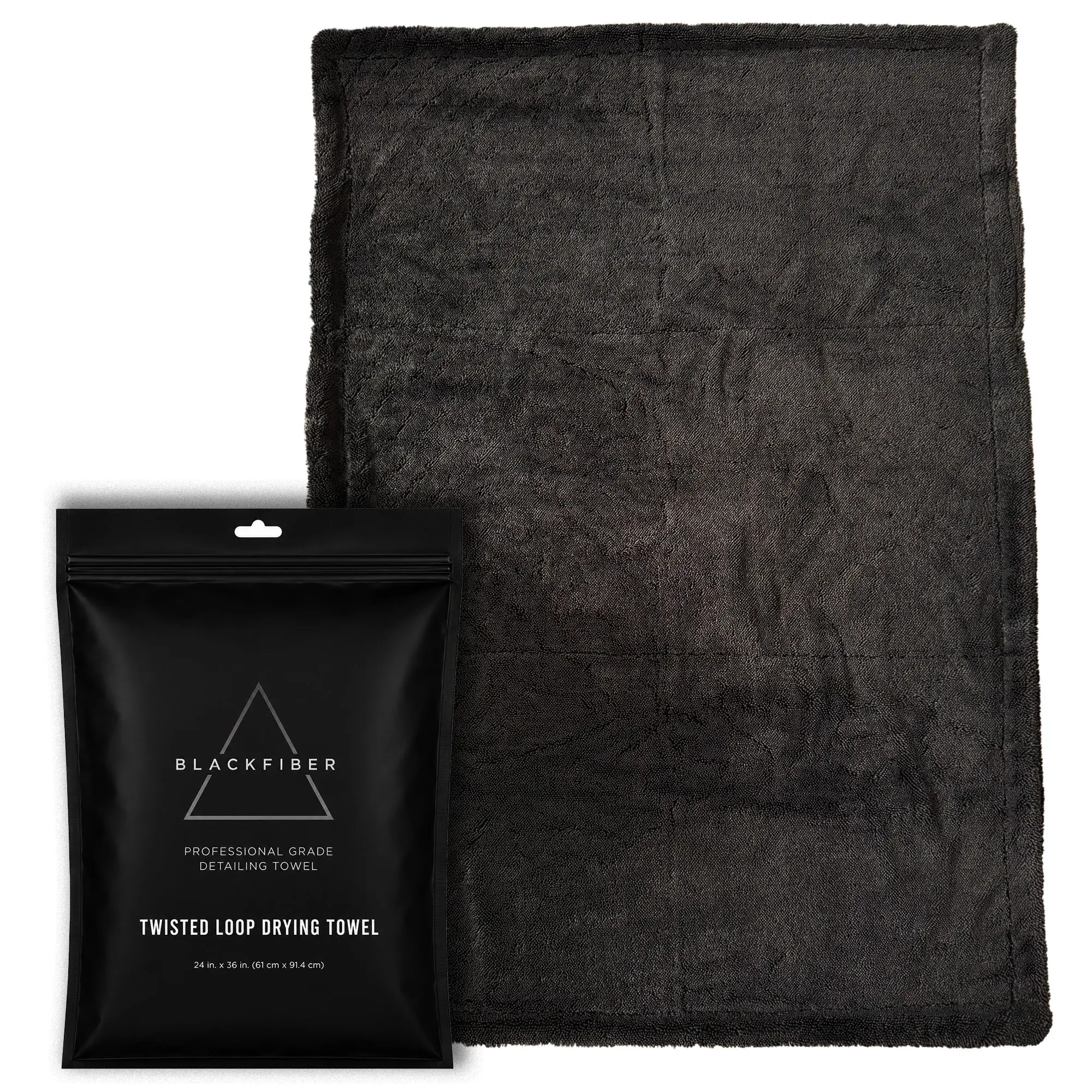 BLACKFIBER Car Drying Towel 1200 GSM Microfiber Towel, Extra Large 36x24" Auto Detailing Drying Cloth, Streak-Free & Scratch-Free, Microfiber Material, Cars Accessories
