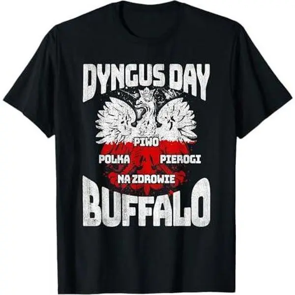 Dyngus Day Buffalo New York Piwo Polka Pierogi Na Zdrowie T-Shirt