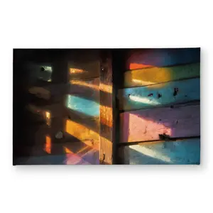 Conscious Sales CODM2134VQ65DR 21 x 34 in. Casting Rainbows Red Indoor & Outdoor Door Mat - Home Decor