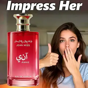 Women's Eau de Parfum, 100ml in a premium bottle design, featuring a romantic floral and woody fragrance blend. This Arabian perfume is a hair and body fragrance spray with a long-lasting scent that lasts up to 12 hours, perfect for dates or everyday use