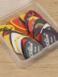 20pcs/50pcs 100D Guitar Pick Set, High-quality ABS Material Pick, Durable, Diverse Colors, Suitable For Acoustic Guitar, Electric Guitar And Bass, A Fashionable Gift For Guitar Lovers