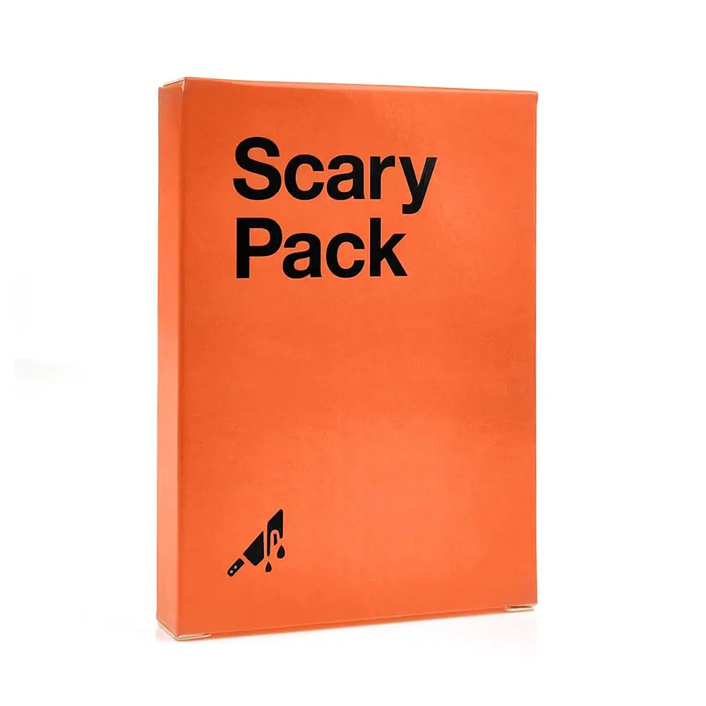 Scary Pack Card Game, 1 Box Mini Expansion Card Game, Funny Card Game for Adults, Family Fun Game, Party Game, Table Games, Birthday Gift, Party Favors