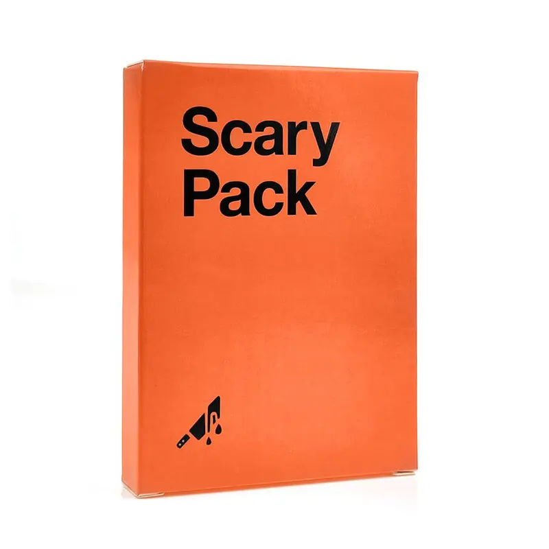 Scary Pack Card Game, 1 Box Mini Expansion Card Game, Funny Card Game for Adults, Family Fun Game, Party Game, Table Games, Birthday Gift, Party Favors