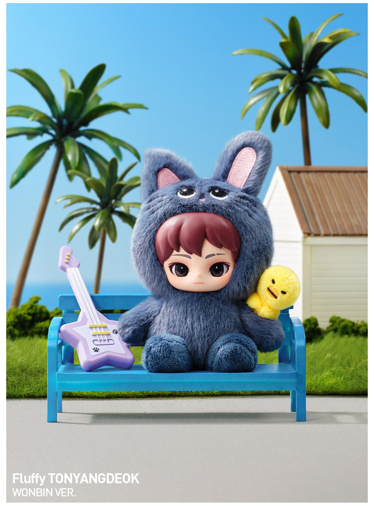 [POP NOW] POP MART RIIZE Fluffy Club Series Vinyl Plush Doll Pendant Blind Box Keychain