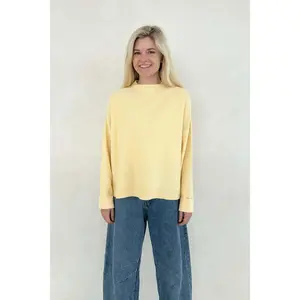 Connie Mockneck Knit Pullover Sweater