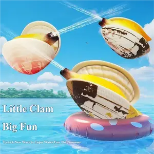 Clam Shell Water Gun Toy, Summer Water Play Sprayer, Fun Beach & Pool Toy for Kids & Adults, Outdoor Water Fight