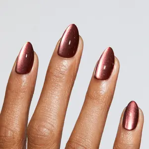 Static Nails Like-Acrylic Reusable Pop-On Manicures - Influenced Almond - The Better, Long-Lasting Alternative to Gels, Dips, Acrylics & Press-On Nails