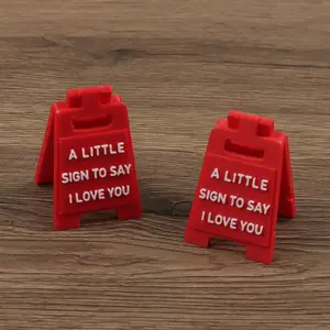 Valentine's Day Gift Set, Romantic Valentine's Message Board Desktop Decoration, Express Love Sign, Fashionable Desk Accessory,Funny Gifts