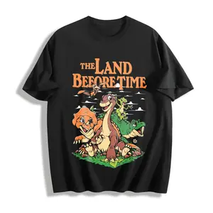 The Land Before Time Pastel Dinosaur Friends Shirt, Funny Movie Shirt, Crew Neck, Menswear Top, Womenswear Top Underwear Streetwear