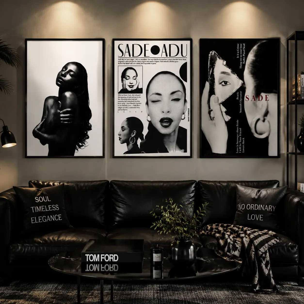 Black & White Music Canvas Poster - Artistic Vintage Y2K Framed Wall Art, Artwork for Bedroom, Apartment & Studio Decor